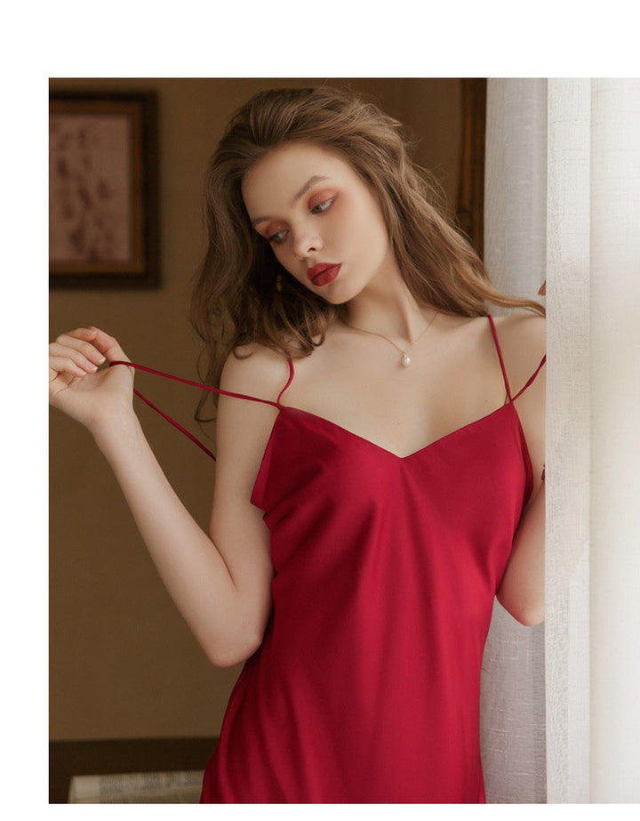 Scarlet Sway Satin Babydoll